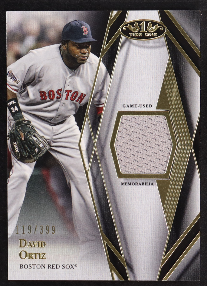 David Ortiz 2022 Topps Tier One Relics #T1RDO #119/399 at PristineAuction.com David Ortiz 2022 Topps Tier One Relics #T1RDO #119/399 at PristineAuction.com