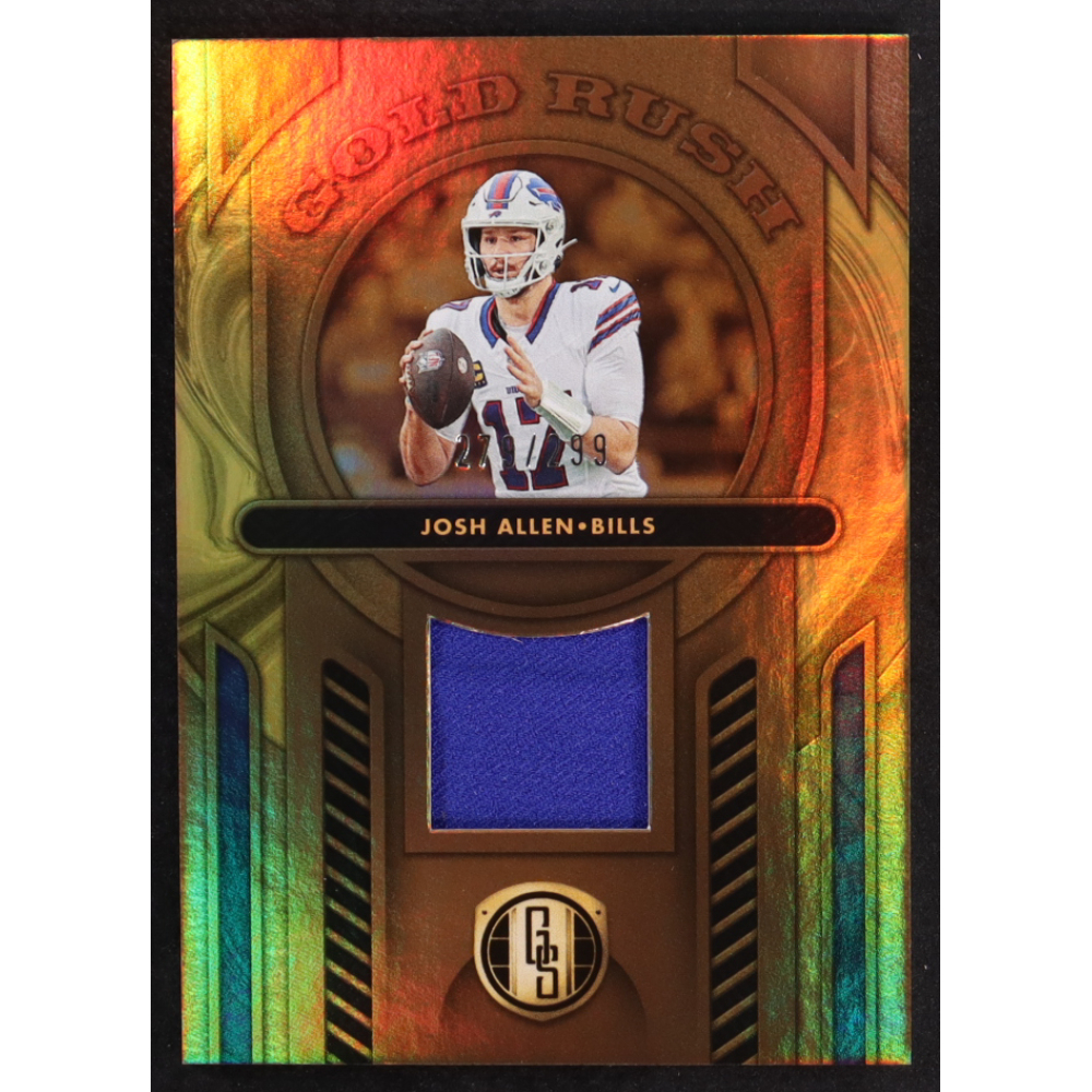 Josh Allen 2024 Panini Gold Standard Gold Rush Jerseys #35 #279/299 at PristineAuction.com