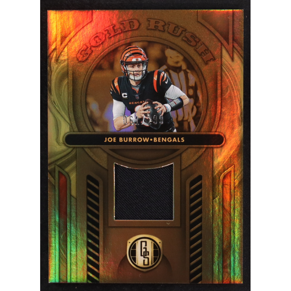 Joe Burrow 2024 Panini Gold Standard Gold Rush Jerseys #4 #61/299 at PristineAuction.com