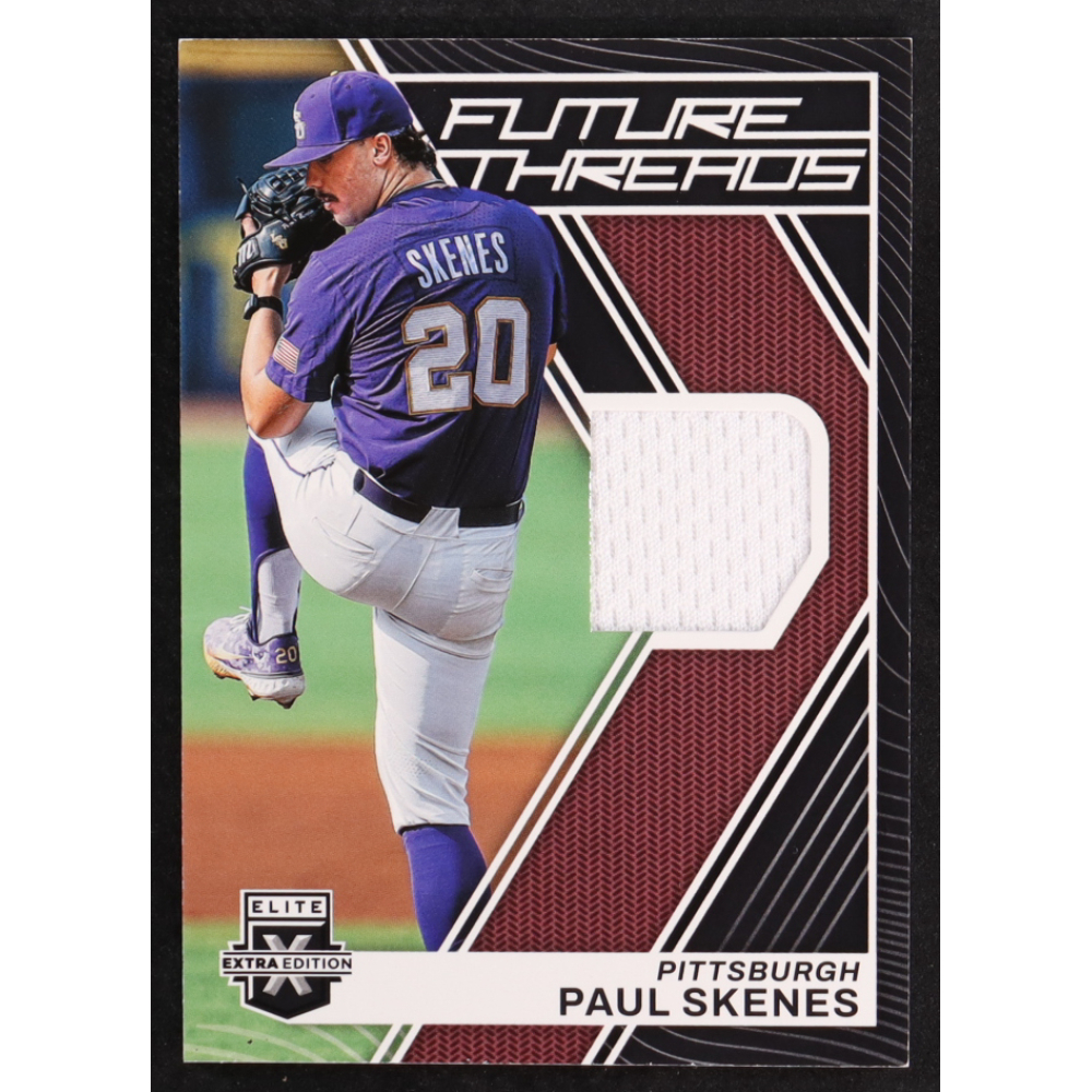 Paul Skenes 2023 Elite Extra Edition Future Threads #35 RC at PristineAuction.com