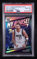 Luka Doncic 2019-20 Donruss Optic My House #1 (PSA 10) at PristineAuction.com