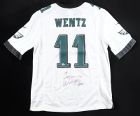 Carson Wentz Signed Eagles Nike Authentic Jersey (Fanatics) at PristineAuction.com