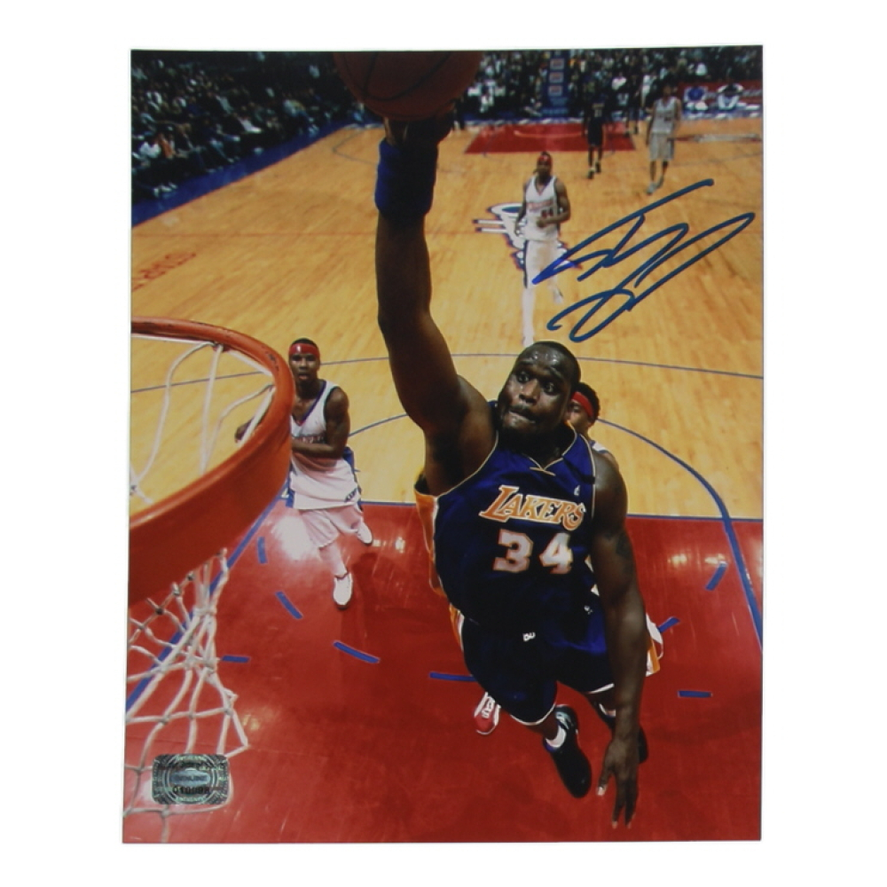 Shaquille O'Neal Signed Lakers 8x10 Photo (Wilder) at PristineAuction.com
