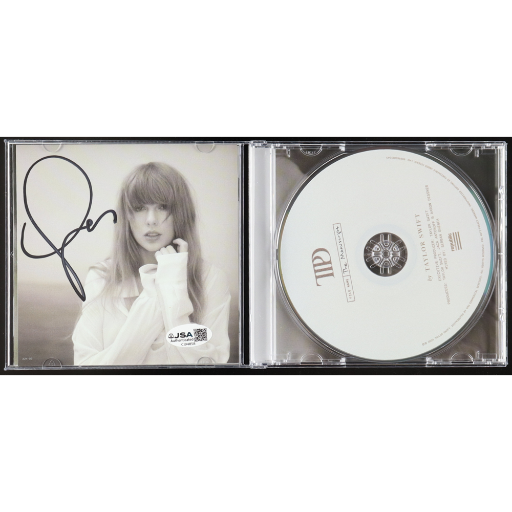 Taylor Swift Signed "The Tortured Poets Department" CD Album Insert (JSA) at PristineAuction.com
