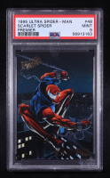 Scarlet Spider 1996 Fleer Ultra Spider-Man Premier #48 (PSA 9) at PristineAuction.com