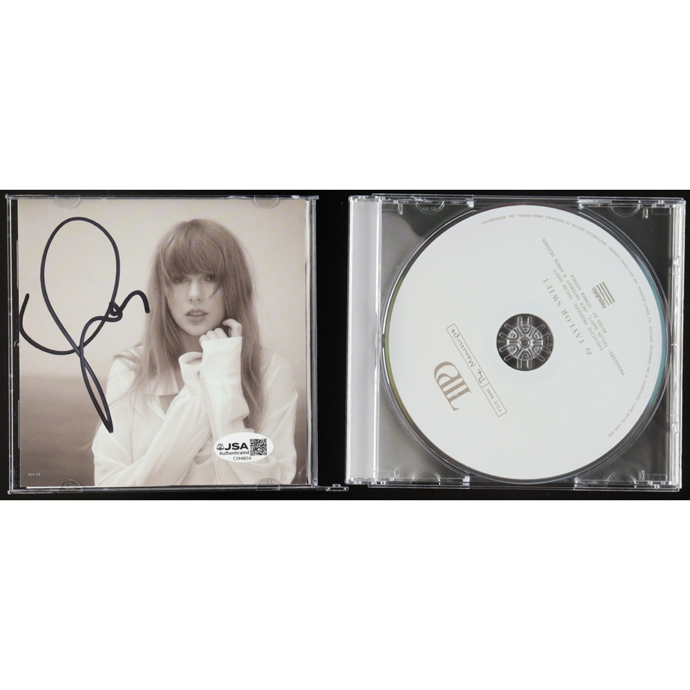 Taylor Swift Signed "The Tortured Poets Department" CD Album Insert (JSA) at PristineAuction.com