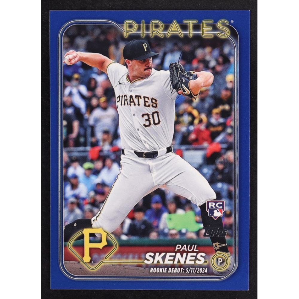 Paul Skenes 2024 Topps Update Royal Blue #US288 RC at PristineAuction.com