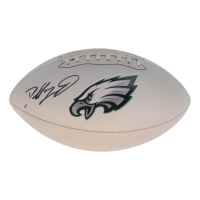 Dallas Goedert Signed Eagles Logo Football (Fanatics) at PristineAuction.com