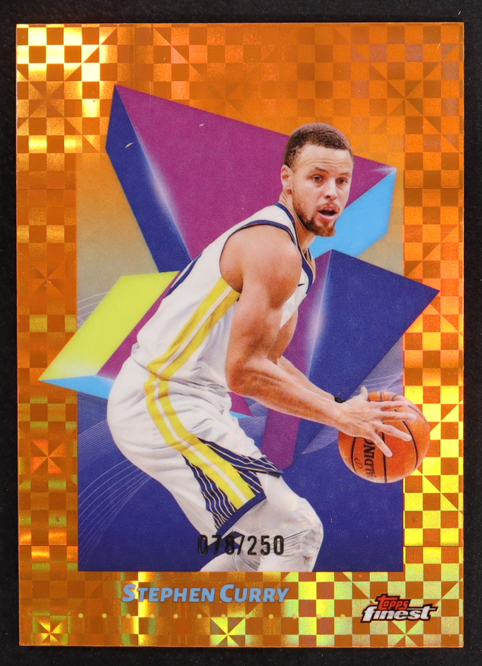 Stephen Curry 2024-25 Finest Orange X-Fractors #89 #78/250 at PristineAuction.com Stephen Curry 2024-25 Finest Orange X-Fractors #89 #78/250 at PristineAuction.com