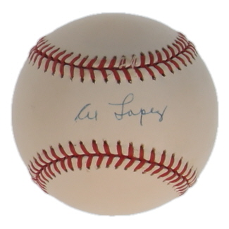 Al Lopez Signed OAL Baseball (JSA) at PristineAuction.com Al Lopez Signed OAL Baseball (JSA) at PristineAuction.com