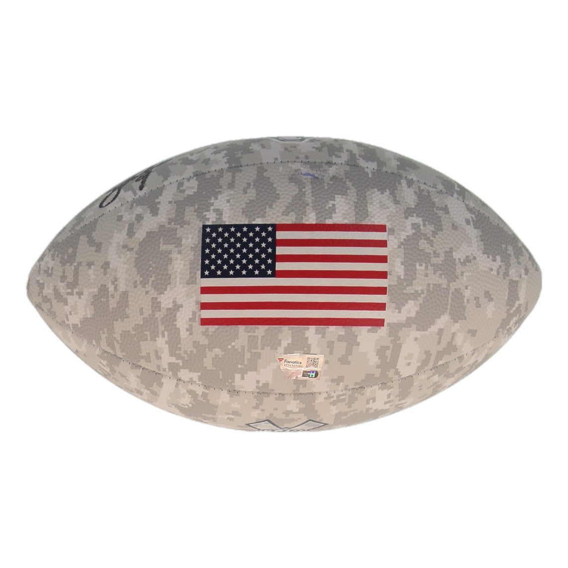 Jim McMahon Signed Bears Salute to Service Logo Football (Fanatics) at PristineAuction.com Jim McMahon Signed Bears Salute to Service Logo Football (Fanatics) at PristineAuction.com