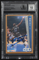 Shaquille O'Neal Signed 1992-93 Fleer #401 RC (BGS | Autograph Graded BGS 10) at PristineAuction.com