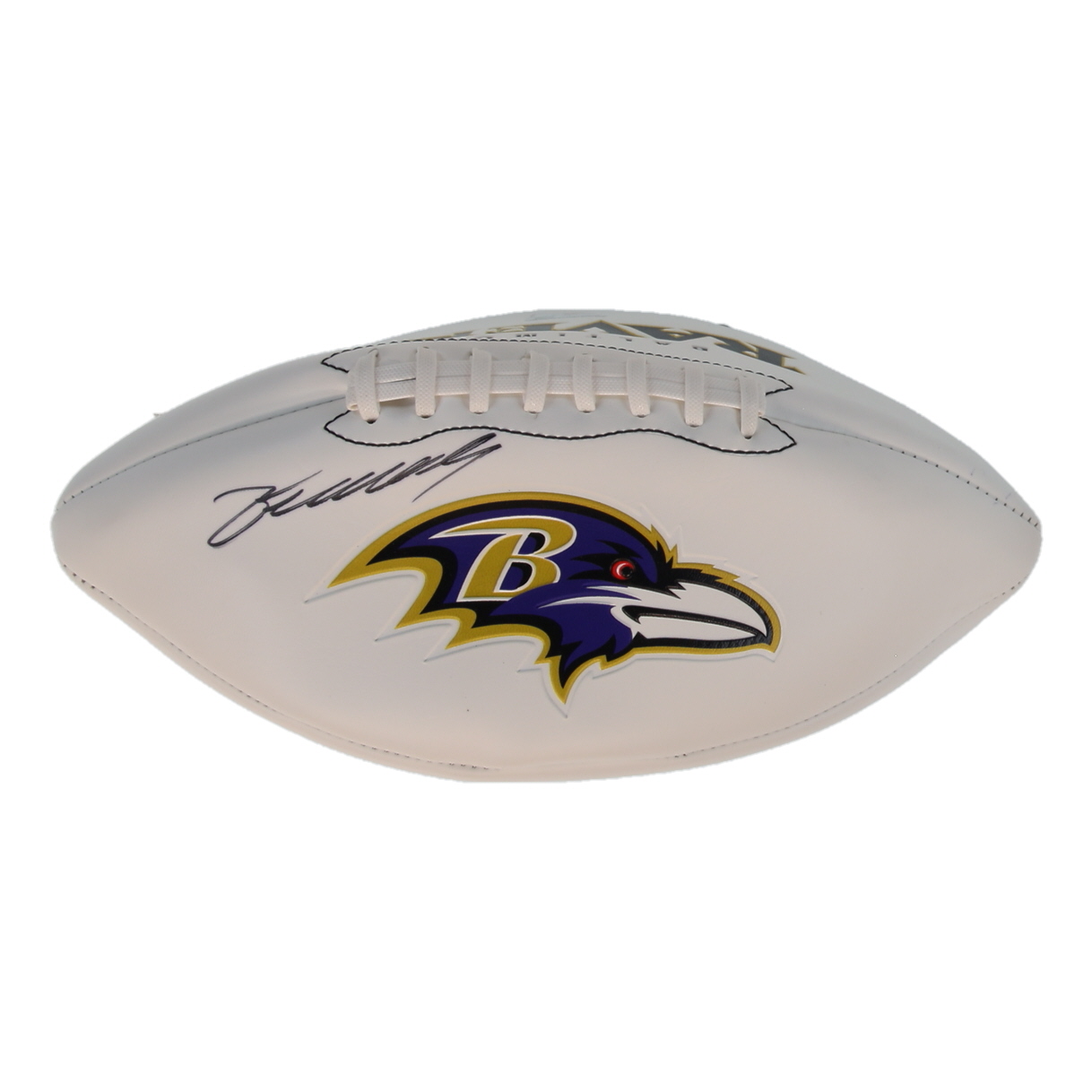 Zay Flowers Signed Ravens Logo Football (Fanatics) at PristineAuction.com Zay Flowers Signed Ravens Logo Football (Fanatics) at PristineAuction.com