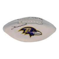 Zay Flowers Signed Ravens Logo Football (Fanatics) at PristineAuction.com
