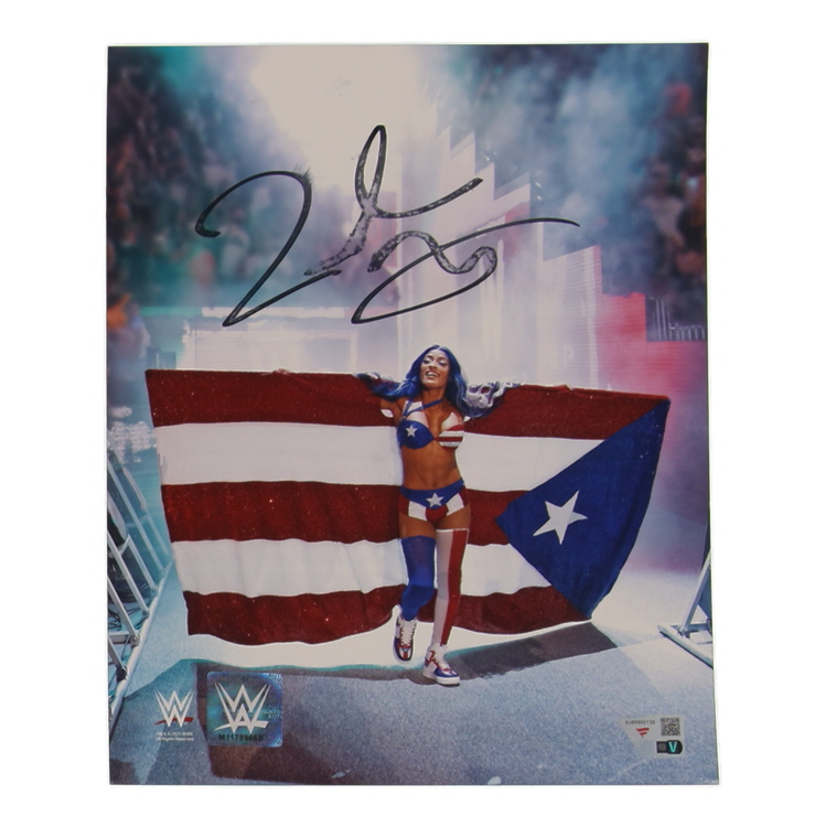 Zelina Vega Signed WWE 8x10 Photo (Fanatics) at PristineAuction.com Zelina Vega Signed WWE 8x10 Photo (Fanatics) at PristineAuction.com