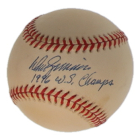 Don Zimmer Signed OAL Baseball Inscribed "1996 WS Champs" (JSA) at PristineAuction.com
