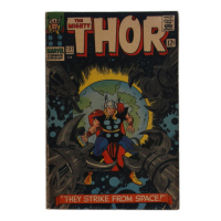 1966 "The Mighty Thor" Issue #131 Marvel Comic Book at PristineAuction.com