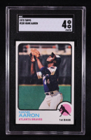 Hank Aaron 1973 Topps #100 (SGC 4) at PristineAuction.com