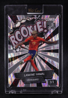 Lamine Yamal 2024 Wild Card Comix ROOKIE! Silver Stealth #ACBLR-LY07 #3/3 RC at PristineAuction.com