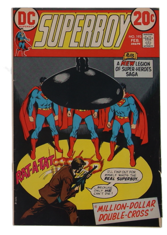 1973 "Superboy" Issue #193 DC Comic Book at PristineAuction.com 1973 "Superboy" Issue #193 DC Comic Book at PristineAuction.com