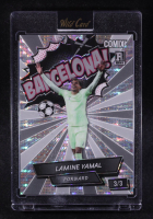 Lamine Yamal 2024 Wild Card Comix BARCELONA! Silver Pulsar #ACBLB-LY04 #3/3 RC at PristineAuction.com