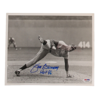 Jim Bunning Signed Phillies 8x10 Photo Inscribed "HOF 96" (PSA) at PristineAuction.com