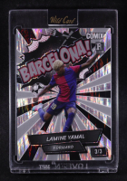 Lamine Yamal 2024 Wild Card Comix BARCELONA! Silver Stealth #ACBLB-LY03 #3/3 RC at PristineAuction.com