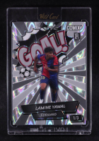 Lamine Yamal 2024 Wild Card Comix GOAL! Silver Ray Wave #ACBLG-LY11 #1/3 RC at PristineAuction.com