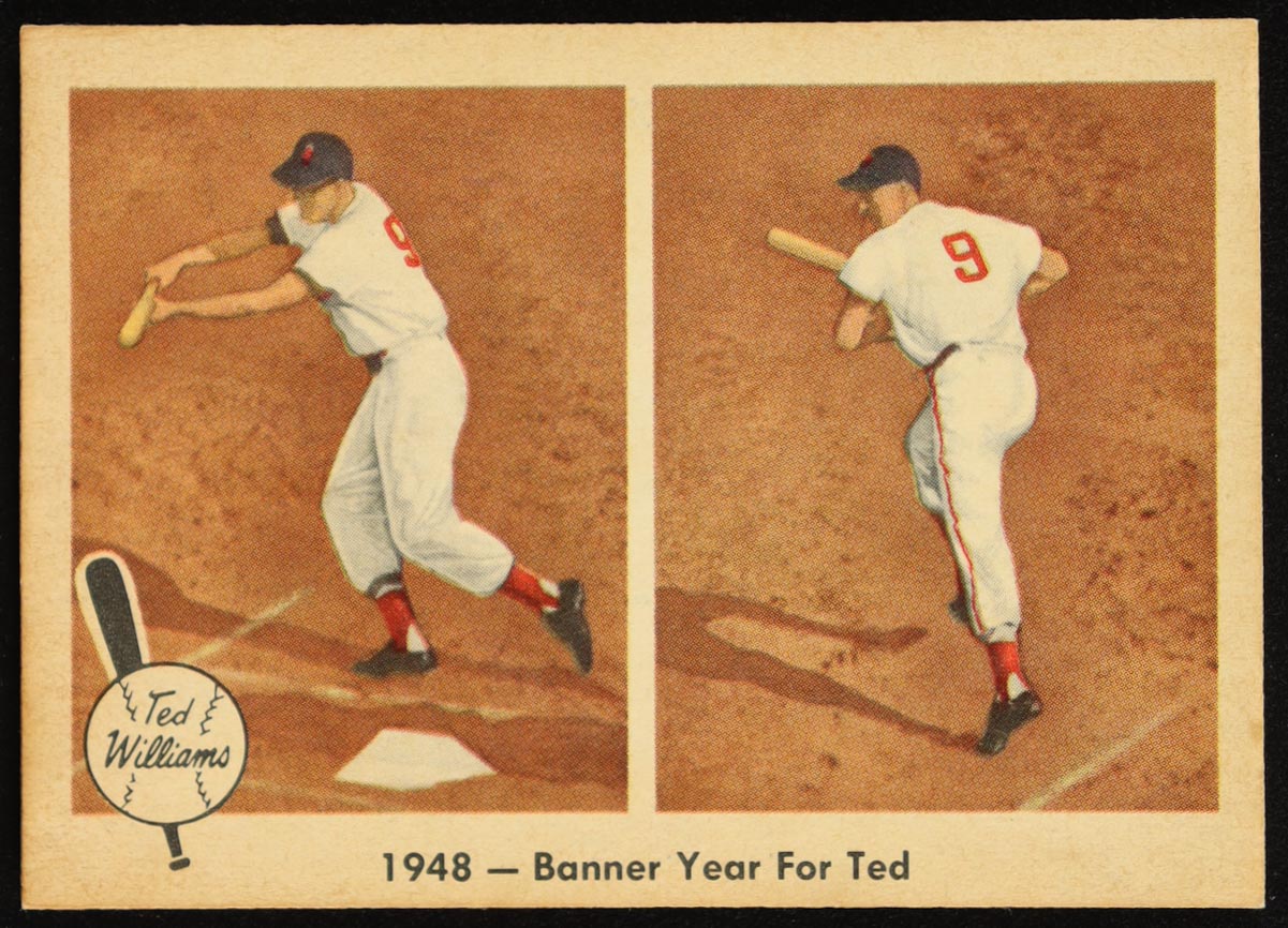Ted Williams 1959 Fleer Ted Williams #36 / Banner Year For Ted at PristineAuction.com Ted Williams 1959 Fleer Ted Williams #36 / Banner Year For Ted at PristineAuction.com