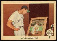 Ted Williams 1959 Fleer Ted Williams #80 Ted's Goals For 1959 at PristineAuction.com