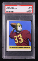 Sammy Baugh 1948 Leaf #34A MJ RC (PSA 7) (MC) at PristineAuction.com