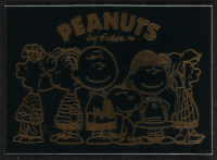 Peanuts Merrick Mint Laser Line 23Kt Gold Card at PristineAuction.com