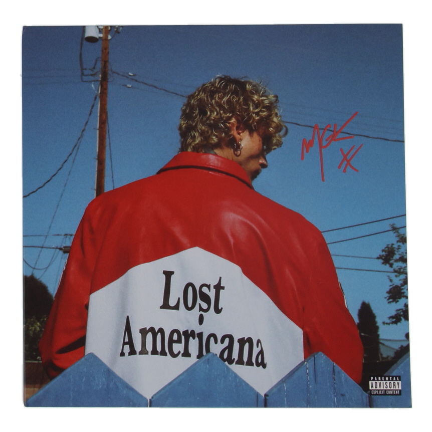 MGK Signed "Lost Americana" Vinyl Record Album (Beckett) at PristineAuction.com MGK Signed "Lost Americana" Vinyl Record Album (Beckett) at PristineAuction.com