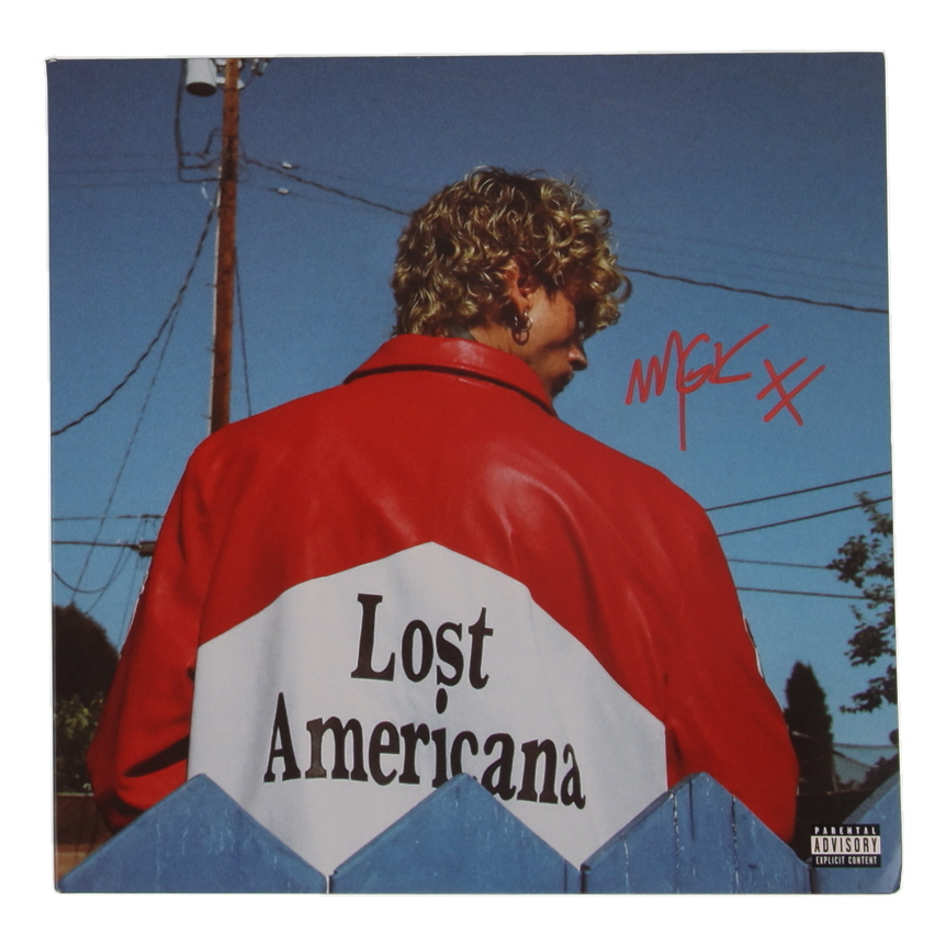 MGK Signed "Lost Americana" Vinyl Record Album (Beckett) at PristineAuction.com MGK Signed "Lost Americana" Vinyl Record Album (Beckett) at PristineAuction.com