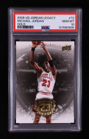 Michael Jordan 2009 Upper Deck Jordan Legacy Gold #72 (PSA 10) at PristineAuction.com