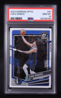 Luka Doncic 2023-24 Donruss Optic #67 (PSA 10) at PristineAuction.com