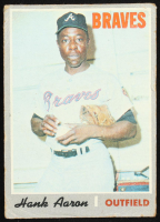 Hank Aaron 1970 Topps #500 at PristineAuction.com