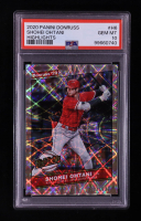 Shohei Ohtani 2020 Panini Donruss Highlights #H-6 #733/999 (PSA 10) at PristineAuction.com