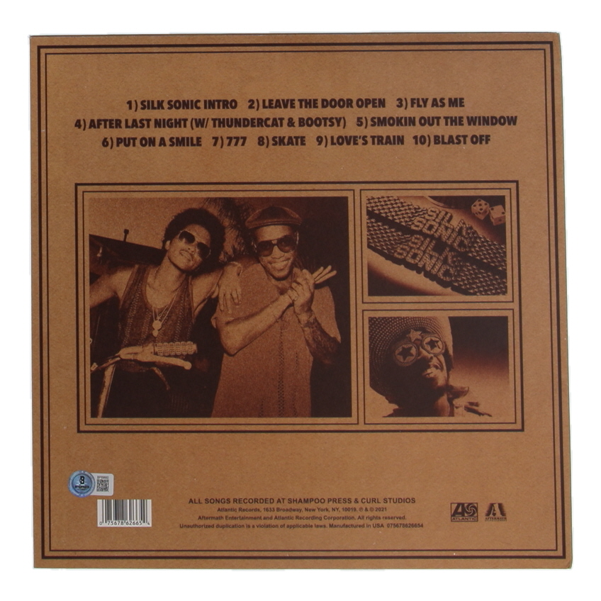 Anderson Paak Signed "Silk Song" Vinyl Album Cover (Beckett) at PristineAuction.com Anderson Paak Signed "Silk Song" Vinyl Album Cover (Beckett) at PristineAuction.com