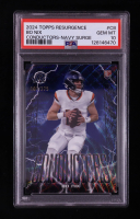 Bo Nix 2024 Topps Resurgence Conductors Navy Surge #C-8 RC #101/275 (PSA 10) at PristineAuction.com