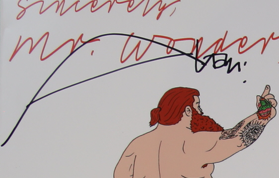 Action Bronson Signed "Mr. Wonderful" Vinyl Album Cover (Beckett) at PristineAuction.com Action Bronson Signed "Mr. Wonderful" Vinyl Album Cover (Beckett) at PristineAuction.com