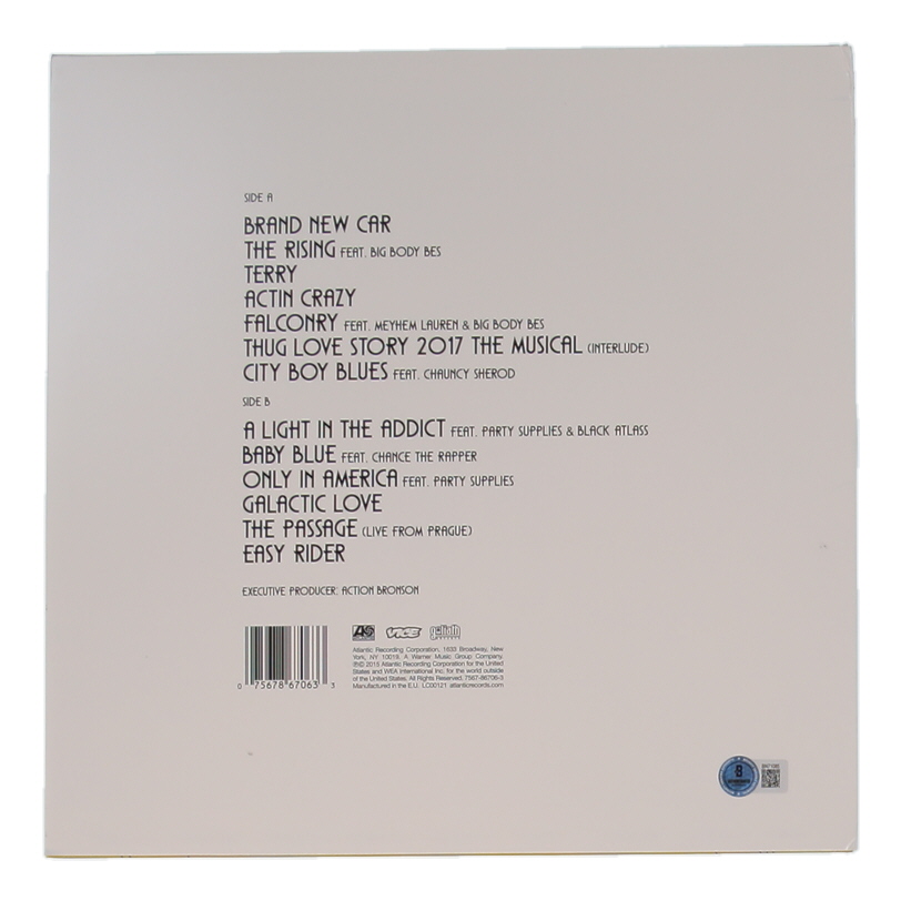 Action Bronson Signed "Mr. Wonderful" Vinyl Album Cover (Beckett) at PristineAuction.com Action Bronson Signed "Mr. Wonderful" Vinyl Album Cover (Beckett) at PristineAuction.com