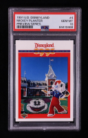 Mickey Planter 1991 Upper Deck Disneyland Preview Series #4 (PSA 10) at PristineAuction.com