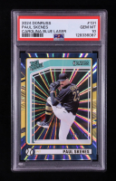 Paul Skenes 2024 Panini Donruss Carolina Blue Lazer Rated Prospect #28 RC #135/249 (PSA 10) at PristineAuction.com