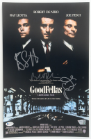 Ray Liotta, Robert De Niro & Joe Pesci Signed "Goodfellas" 11x17 Movie Poster (Fanatics & Beckett) at PristineAuction.com