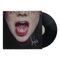 Amy Lee Signed "The Bitter Truth" Vinyl Album Cover (Beckett) at PristineAuction.com