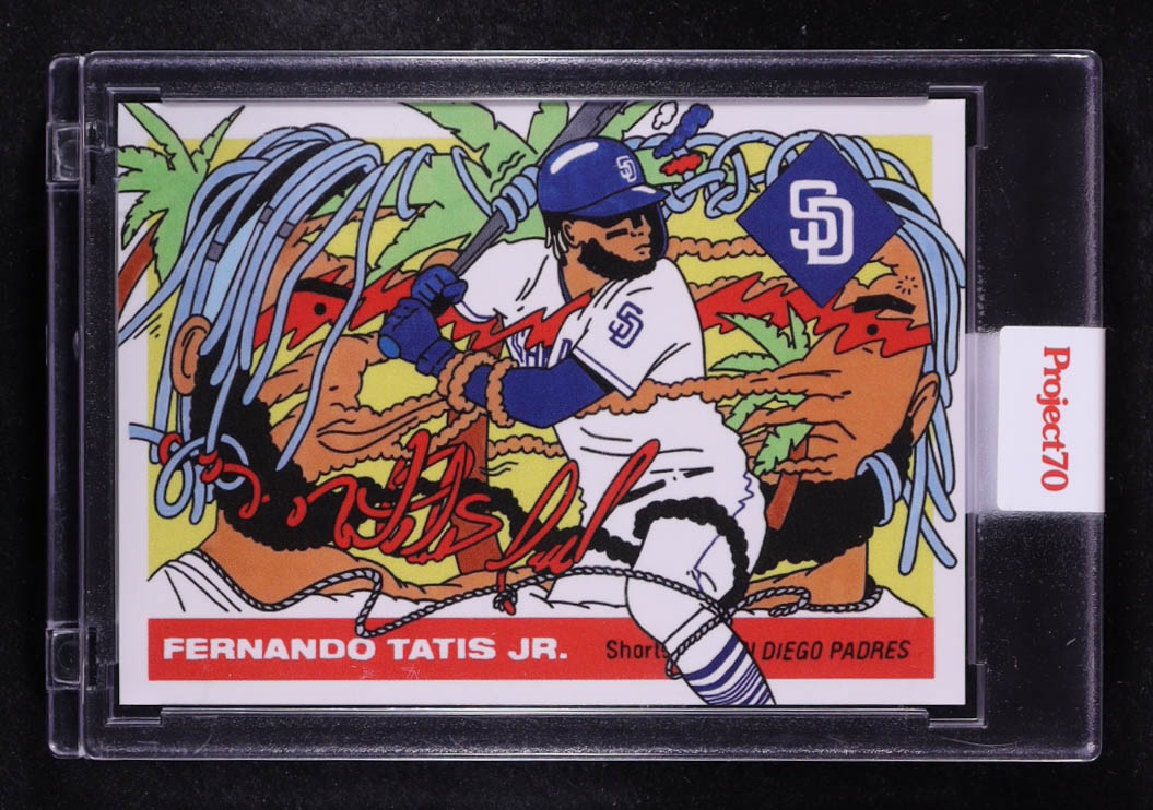 Fernando Tatis Jr. 2021 Topps Project70 #2 Ermsy at PristineAuction.com Fernando Tatis Jr. 2021 Topps Project70 #2 Ermsy at PristineAuction.com