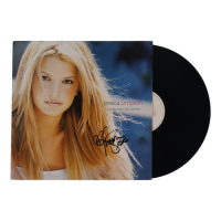 Jessica Simpson Signed "I Wanna Love You Forever" Vinyl Album Cover (Beckett) at PristineAuction.com