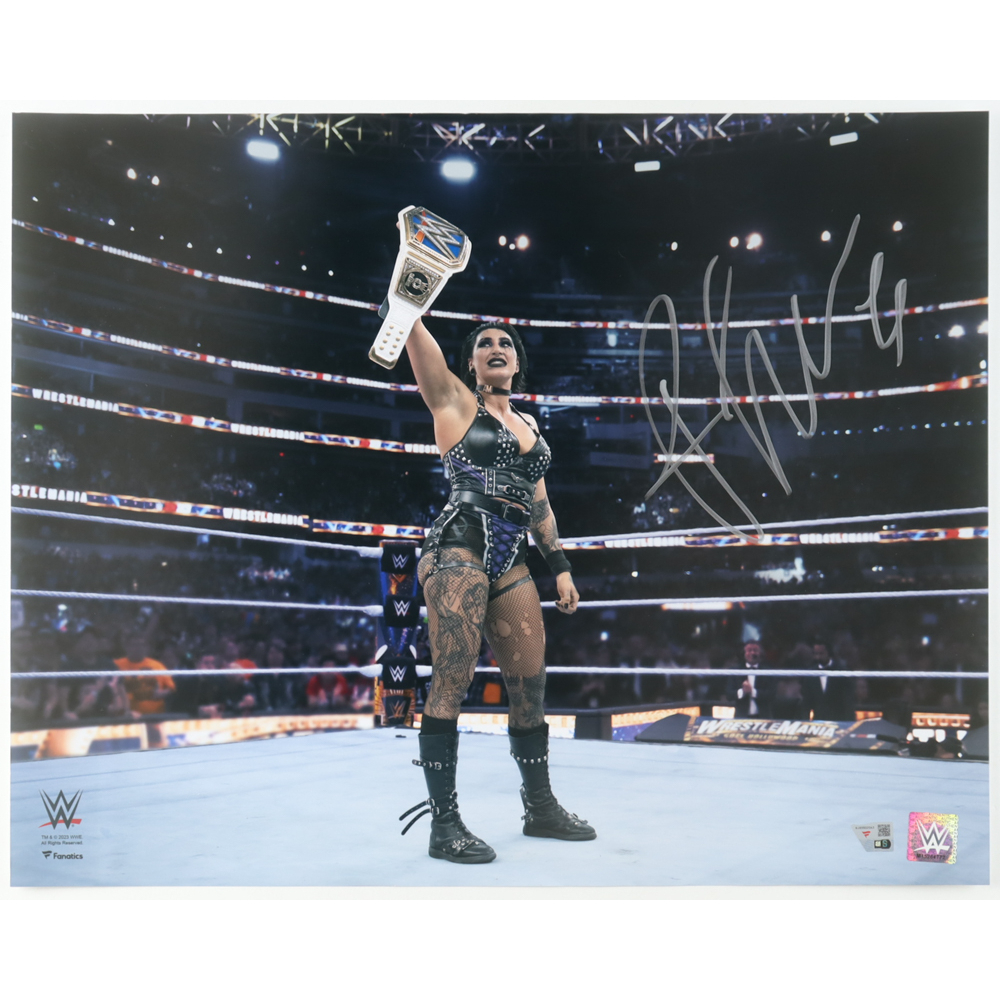 Rhea Ripley Signed WWE 16x20 Photo (Fanatics) | Pristine Auction