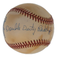 Ted "Double Duty" Radcliffe Signed OAL Baseball (JSA) at PristineAuction.com